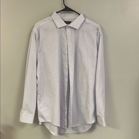 Calvin Klein Classic Striped Men's Shirt - Picture 1 of 6